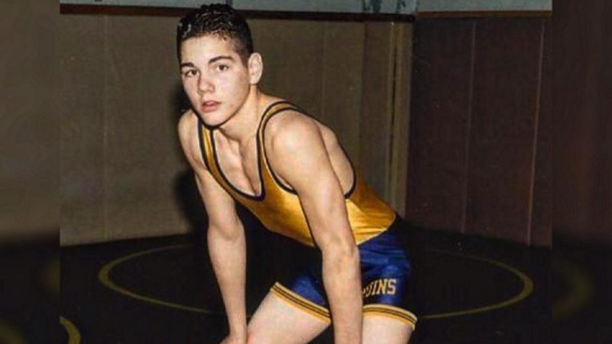 Chris Weidman in high school