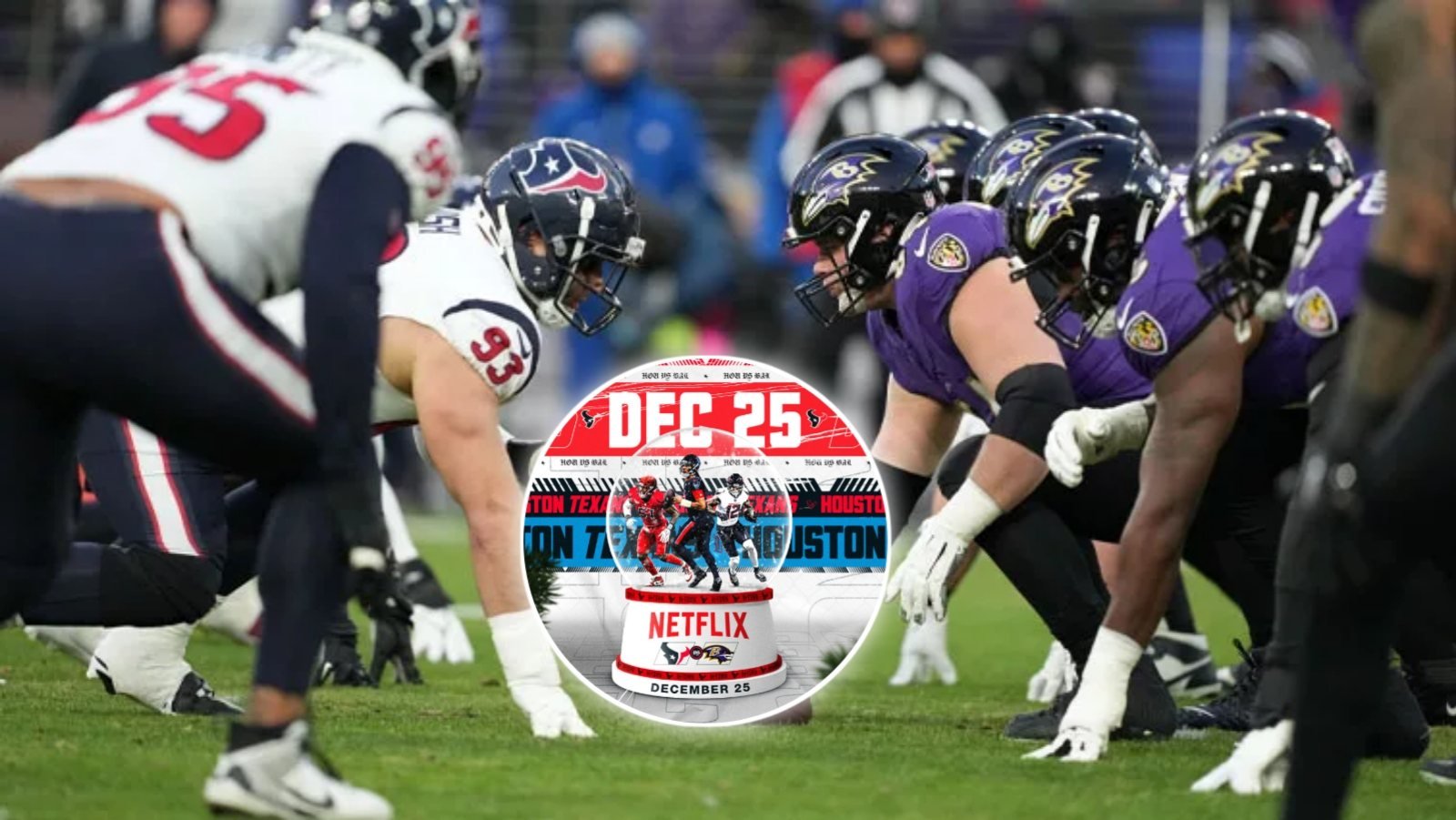 Christmas Day Game: Where and how to watch Baltimore Ravens vs. Houston Texans, live stream, and broadcast details