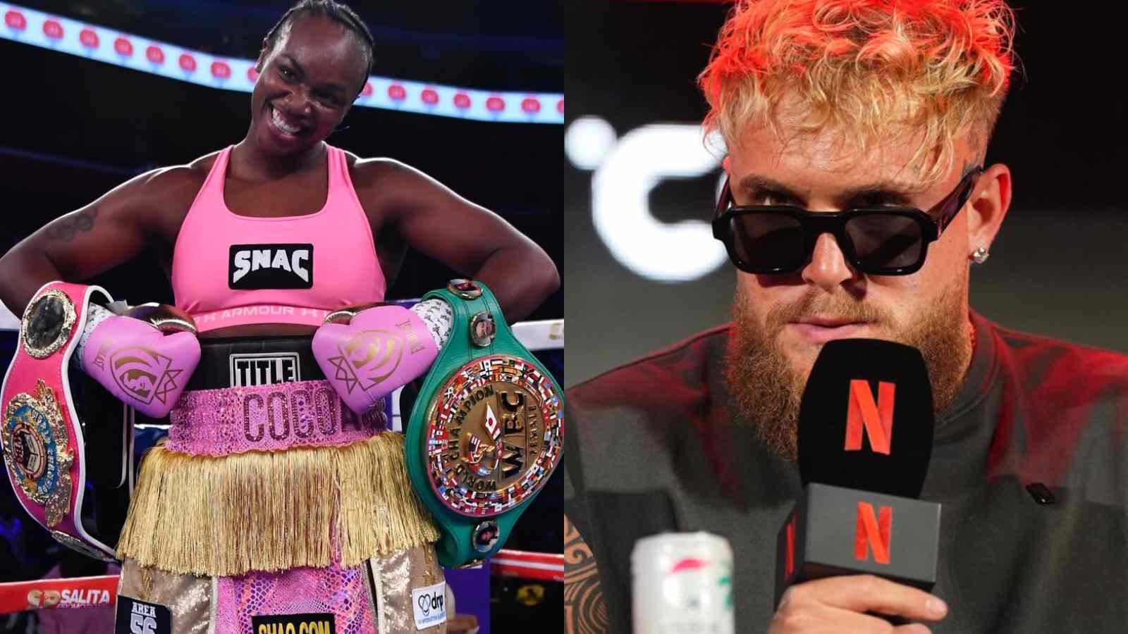 ”She’d get knocked out” – Fans react to ‘GWOAT’ Claressa Shields proclaiming superiority over Jake Paul in boxing