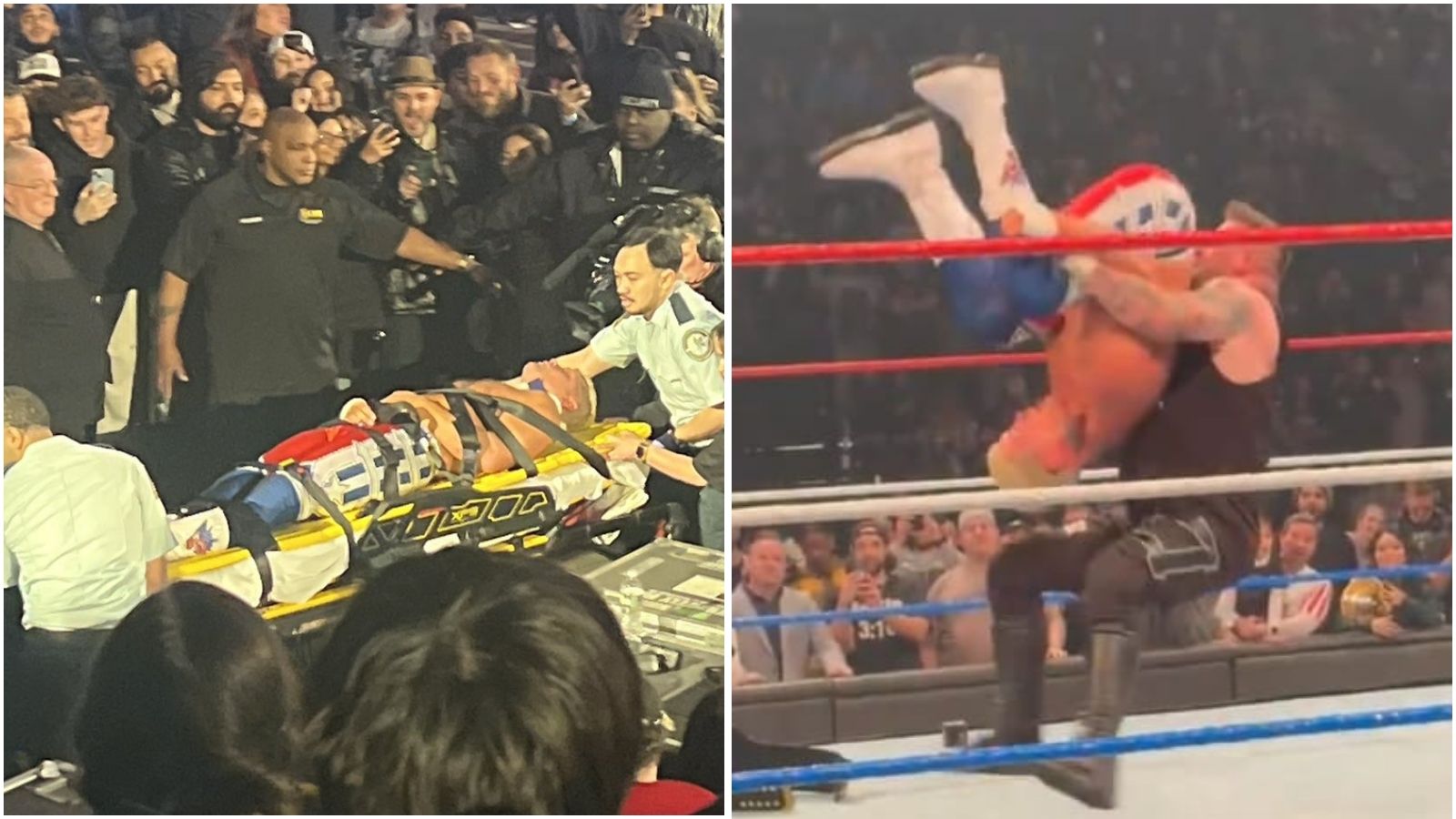 WATCH: Cody Rhodes gets stretchered away after 40-year-old star hits banned move after Saturday Night’s Main Event goes off-air