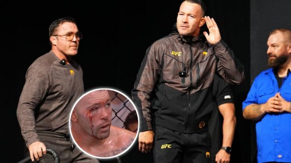 Colby Covington's cornerman discusses details about the eye injury at UFC Tampa