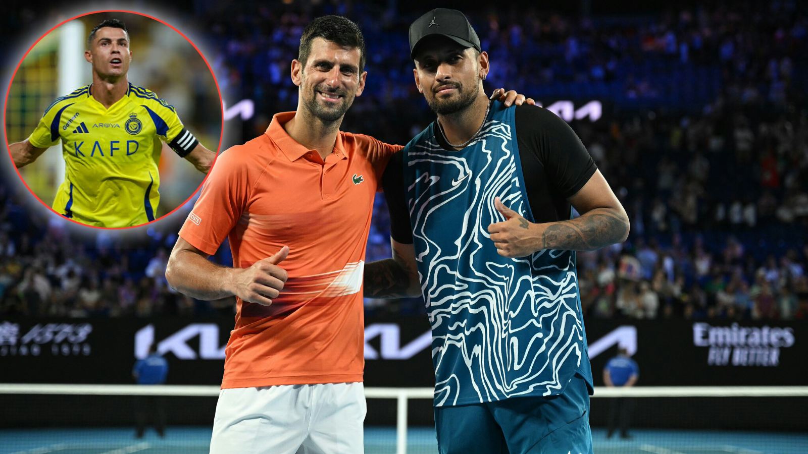 Nick Kyrgios claims ‘GOAT’ Novak Djokovic could announce ‘some exciting news soon’ as the Serb also shares cryptic post on Cristiano Ronaldo