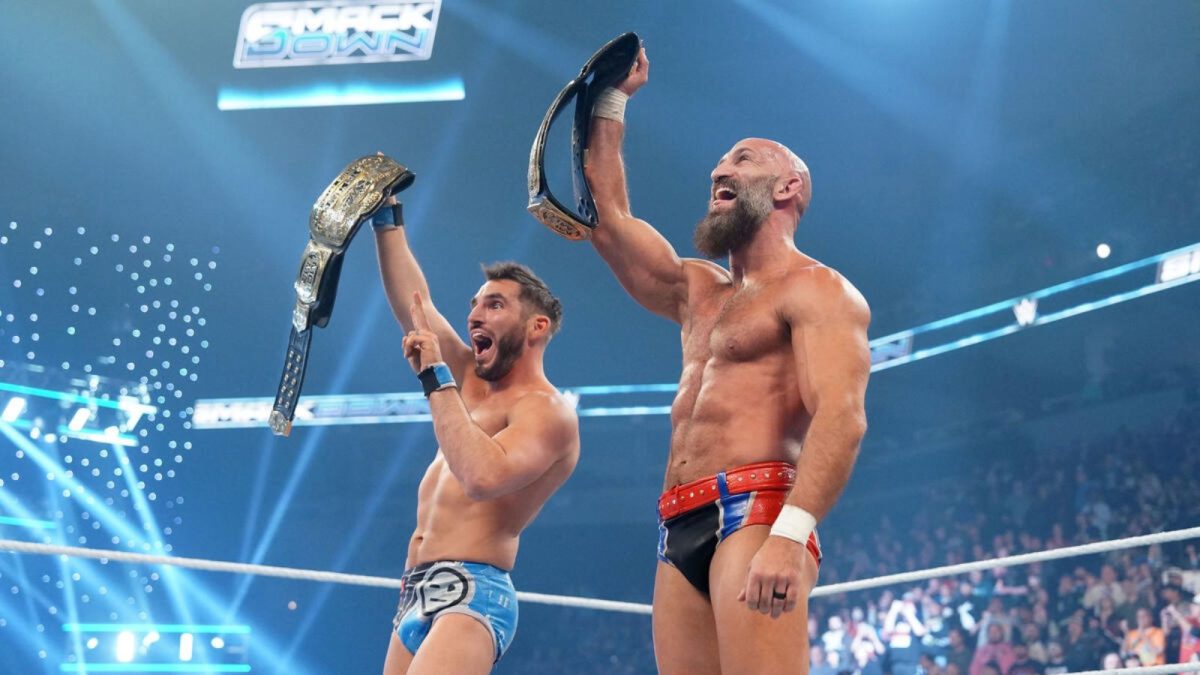 Johnny Gargano and Tommaso Ciampa