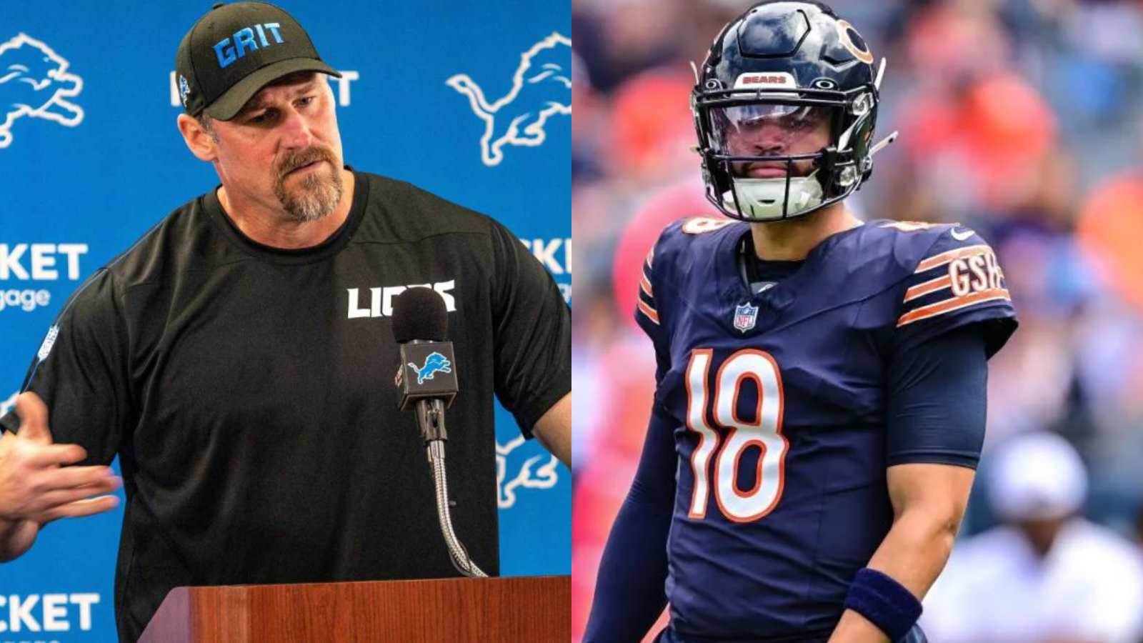 Dan Campbell told his defense before the game to hit Caleb Williams during Lions-Bears game