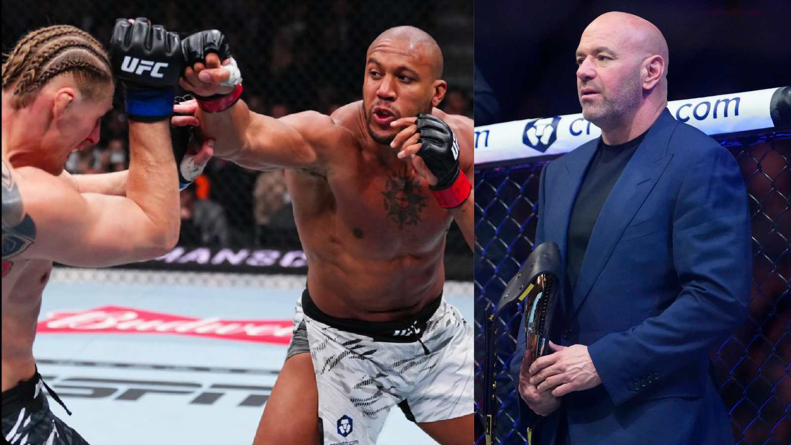 Dana White gets involved as ‘ROBBERY’ chants trend after Ciryl Gane gets win over Alexander Volkov at UFC 310