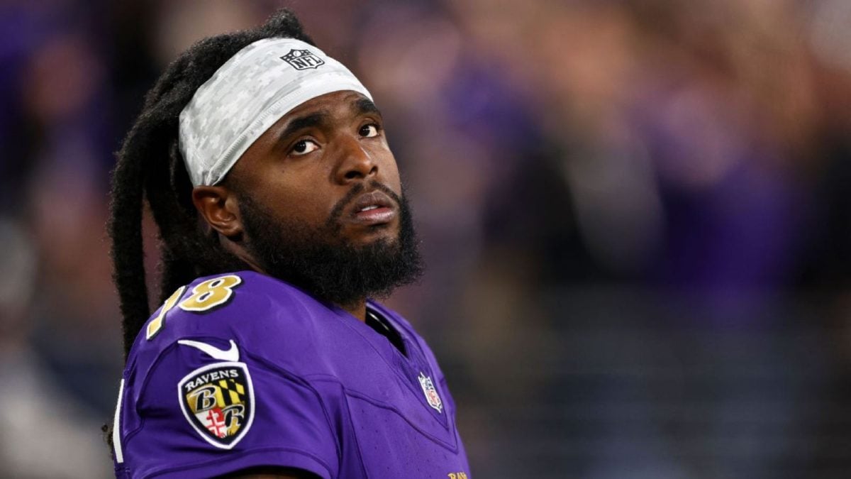 Diontae Johnson chances of a long term contract with the Baltimore Ravens is up in smoke after this suspension 