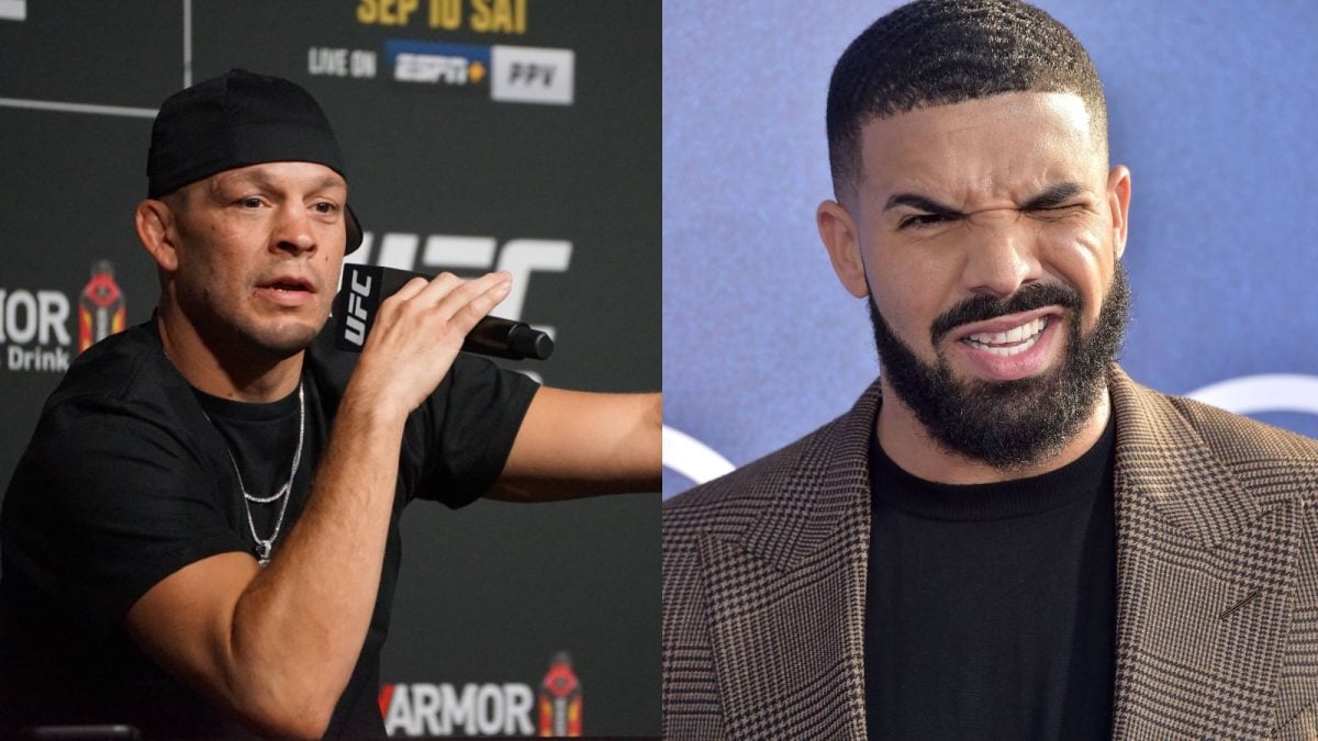 Drake and Nate Diaz 