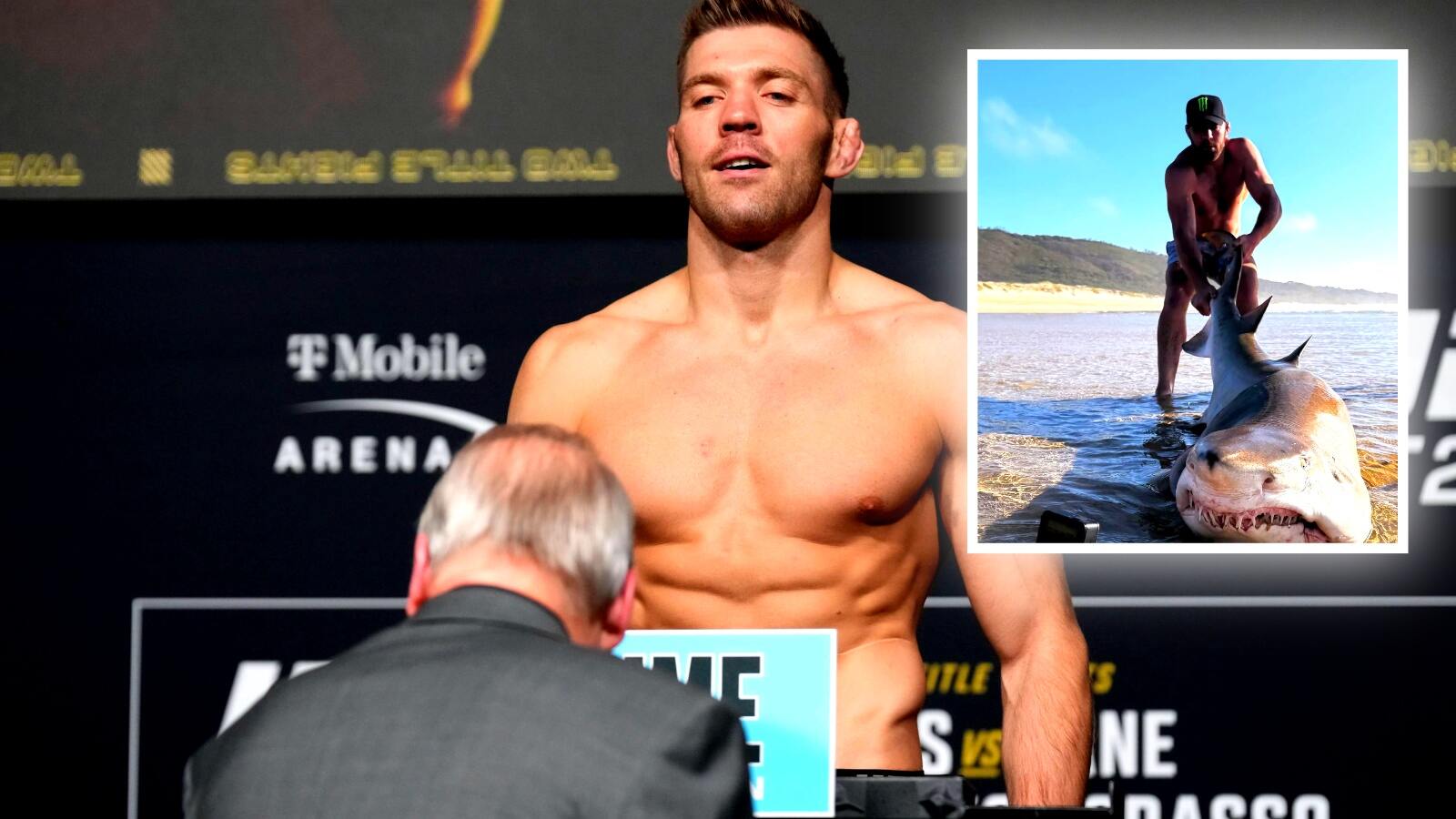 Sharknado! Dricus Du Plessis ‘brought in’ new training mates ashore for UFC 312 title match