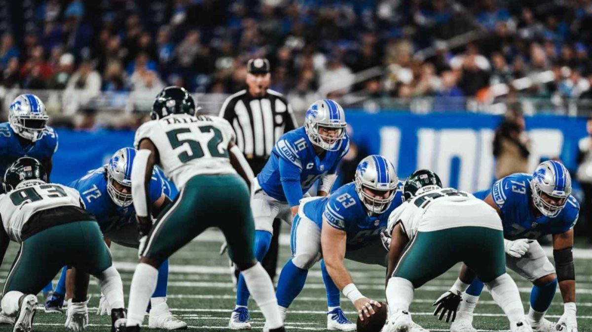 Philadelphia Eagles against Detroit Lions