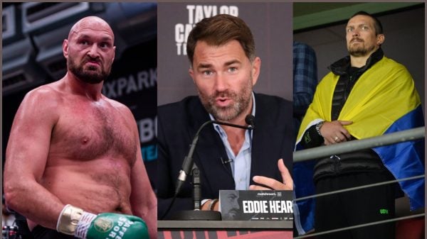 Eddie Hearn gives his prediction for the upcoming fight between Tyson Fury and Oleksandr Usyk