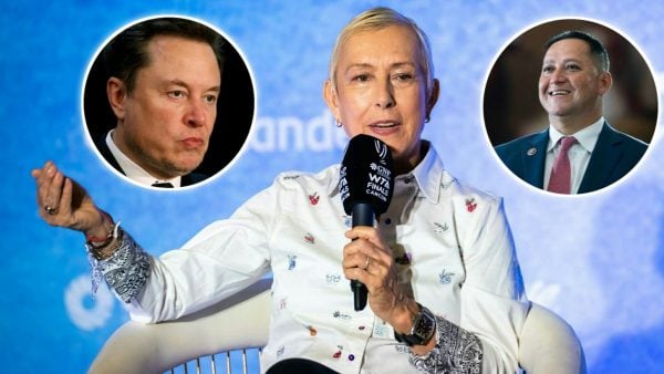 Elon Musk, Martina Navratilova, Tony Gonzales