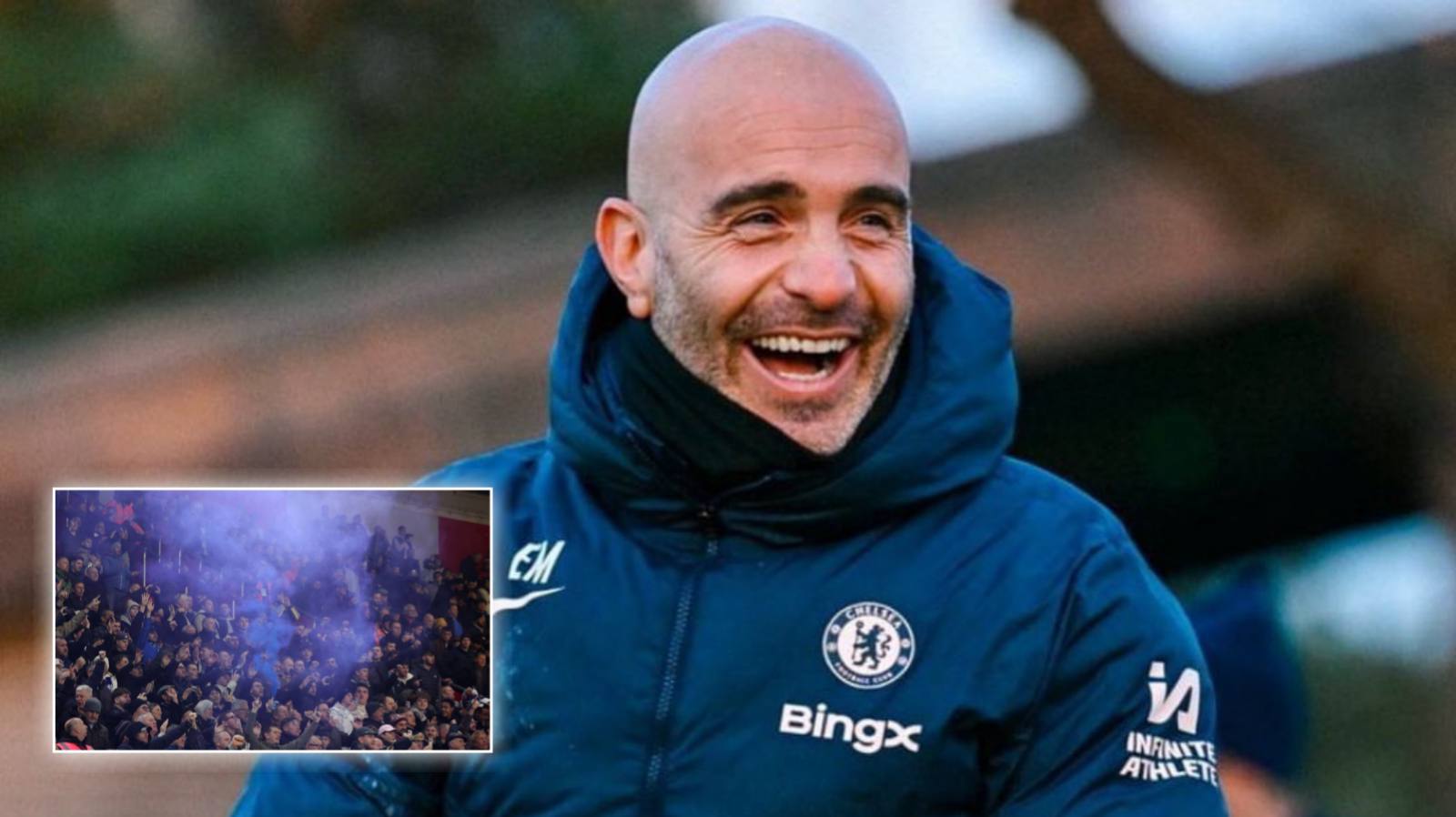 Enzo Maresca reacts as St. Mary’s Stadium brings out new chant for manager in 5-1 win