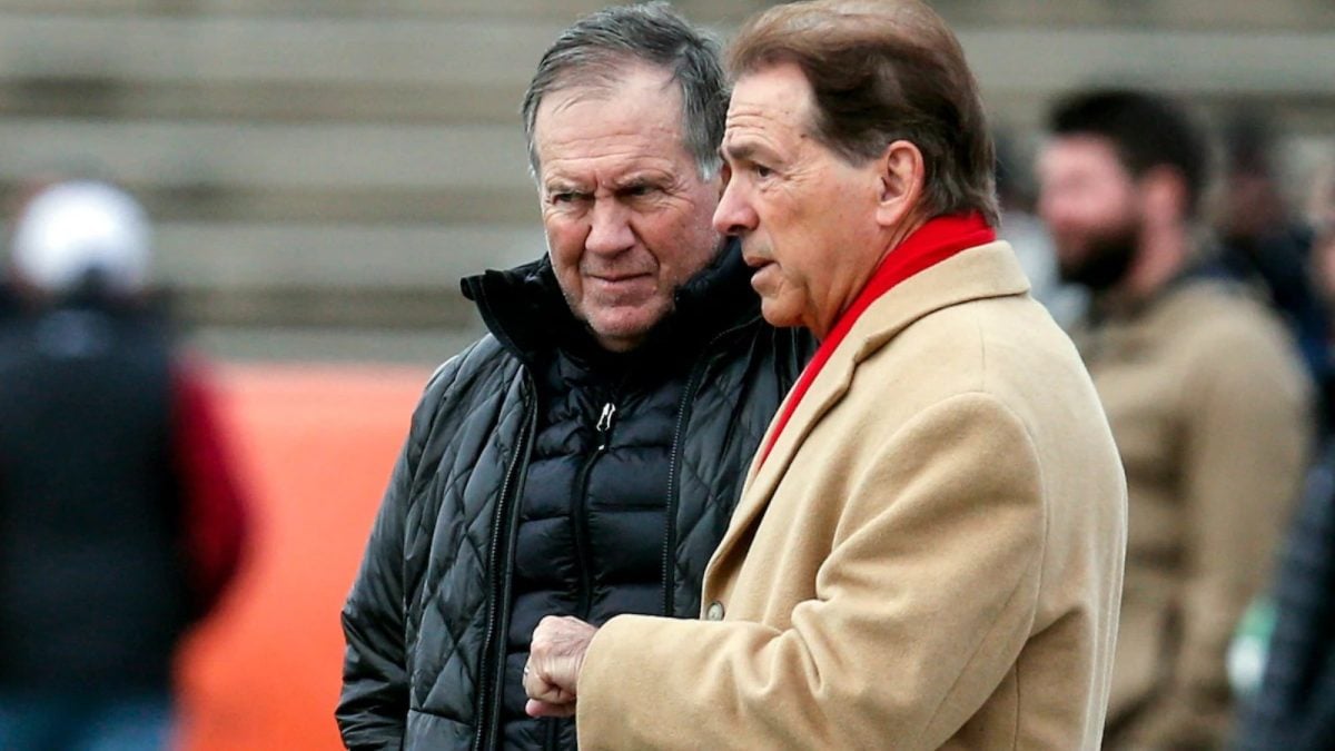 Friend and former assistant Nick Saban believes Bill Belichick can coach college players