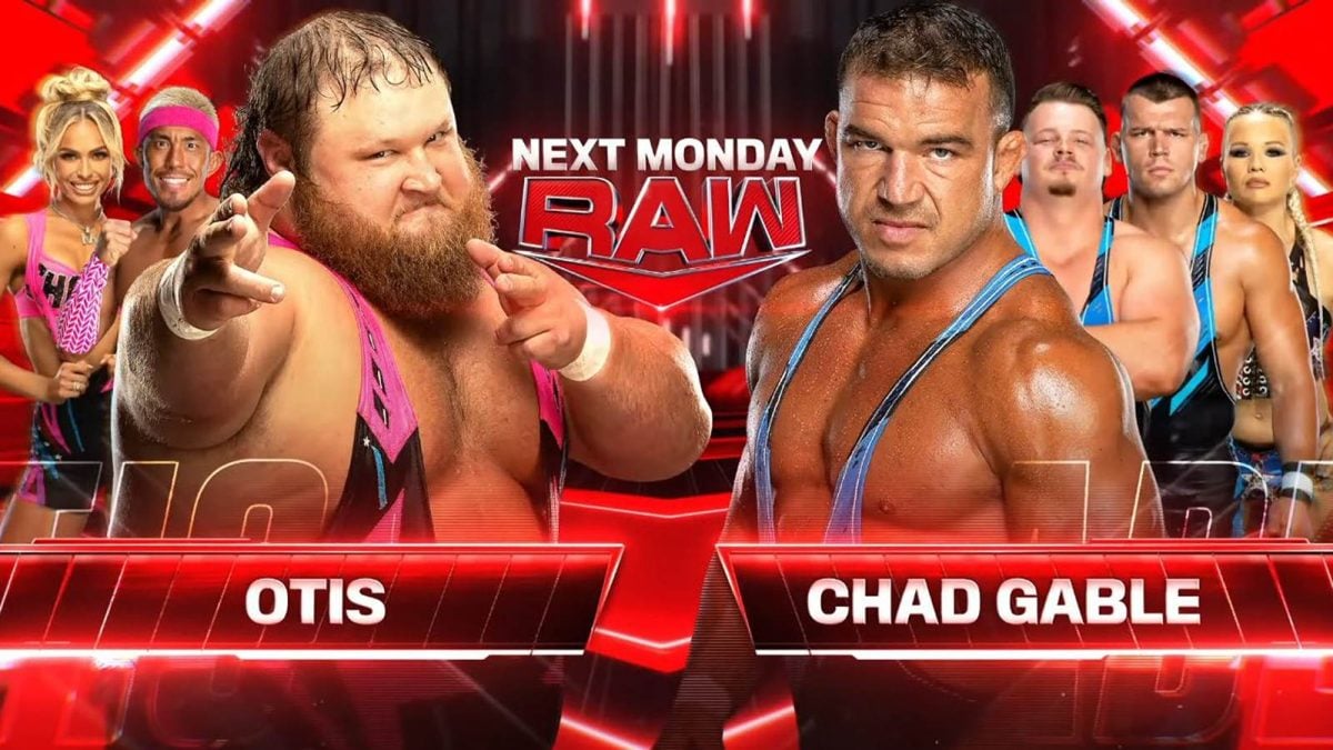 Otis vs. Chad Gable on next week's Raw