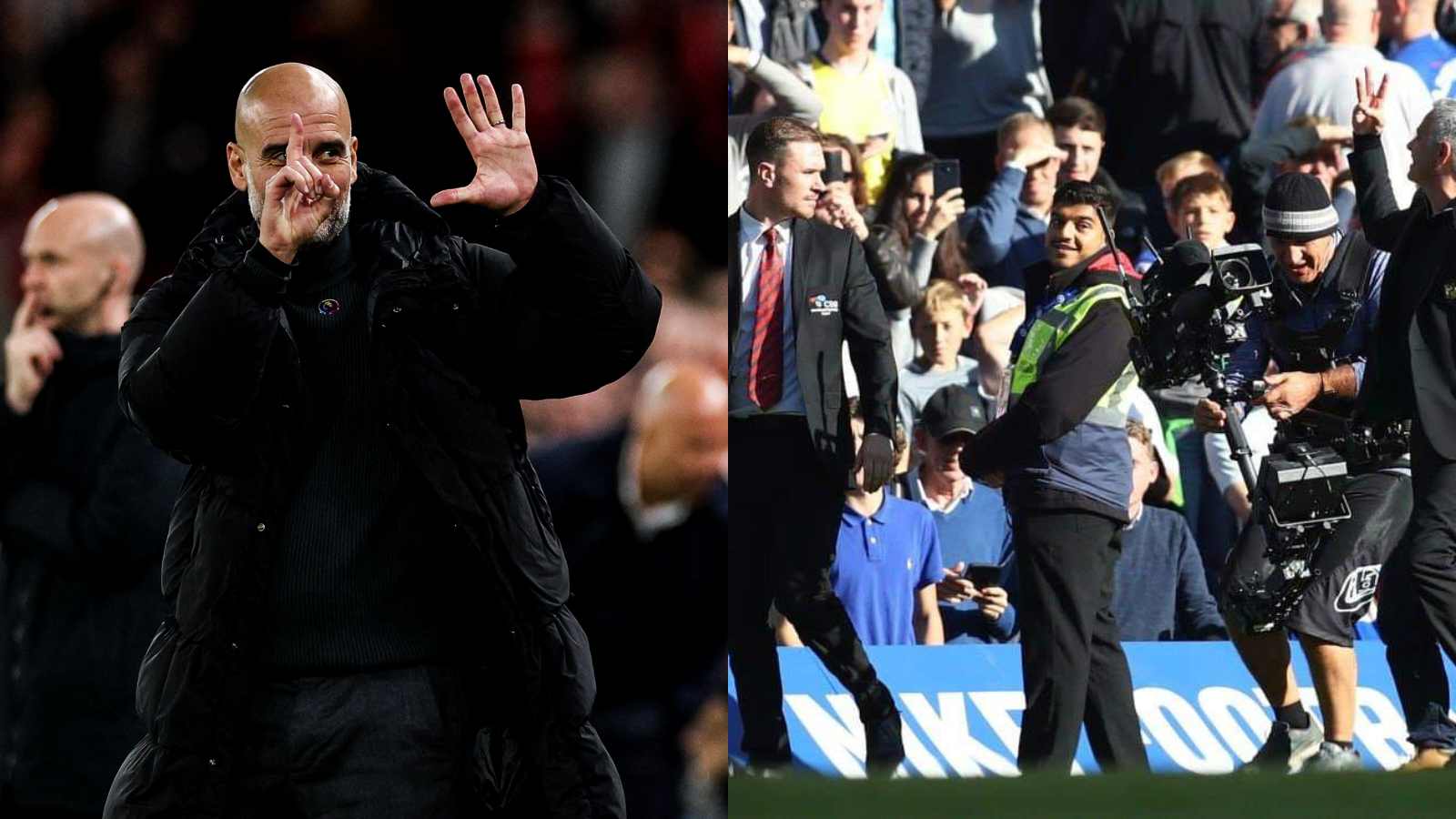 Pep Guardiola has a savage response to being compared to Jose Mourinho after his six-finger Anfield salute