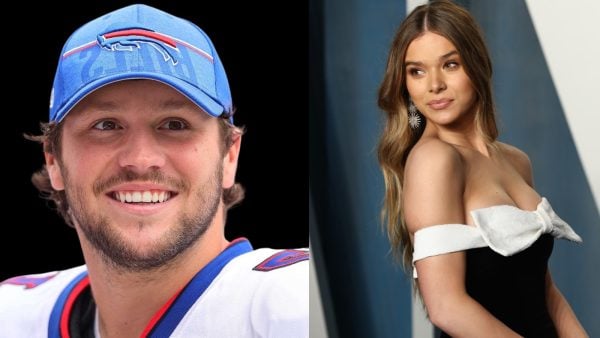 Josh Allen and Hailee Steinfeld