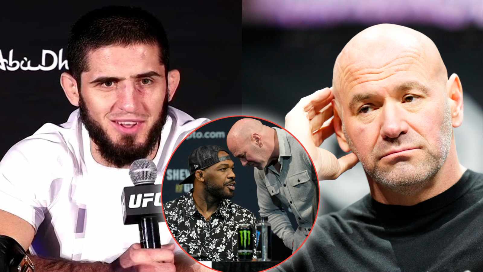 Dana White put on spot as Islam Makhachev confronts UFC boss about Jon Jones praise