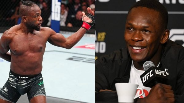 Israel Adesanya reacts to Manel Kape's octagon interview