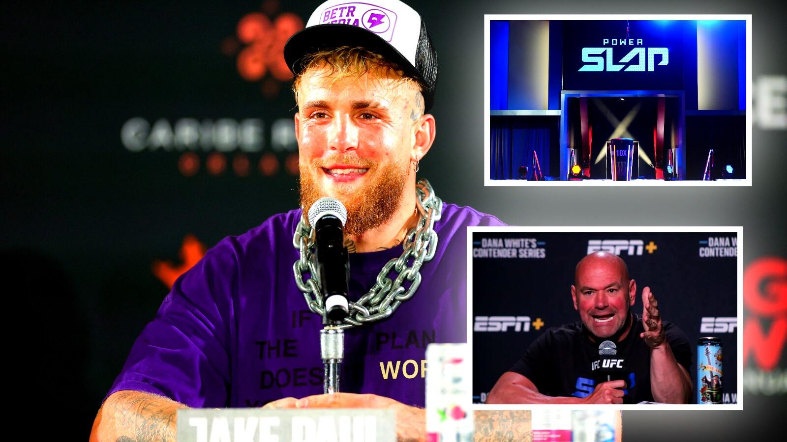 Jake Paul belittles ‘clout chasing’ Dana White collaborating with OnlyFans model to promote Power Slap League