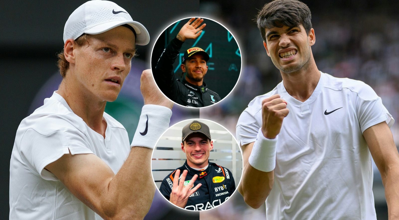 Jannik Sinner reveals if he and Carlos Alcaraz are Max Verstappen and Lewis Hamilton of tennis