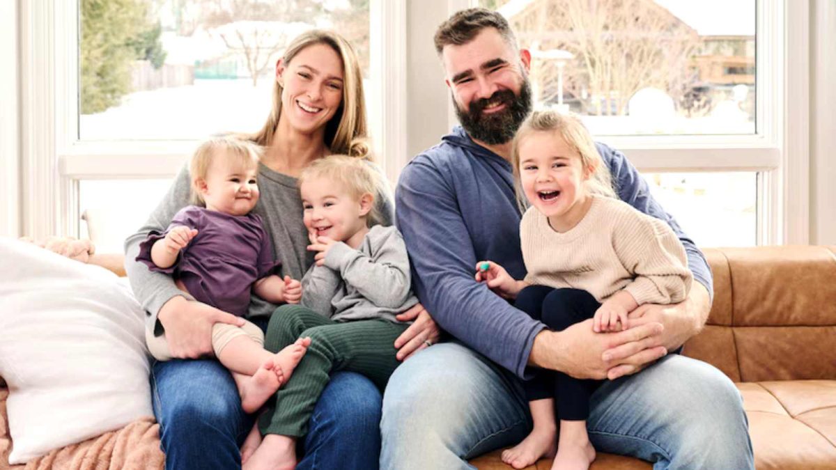 Jason Kelce, Kylie Kelce family