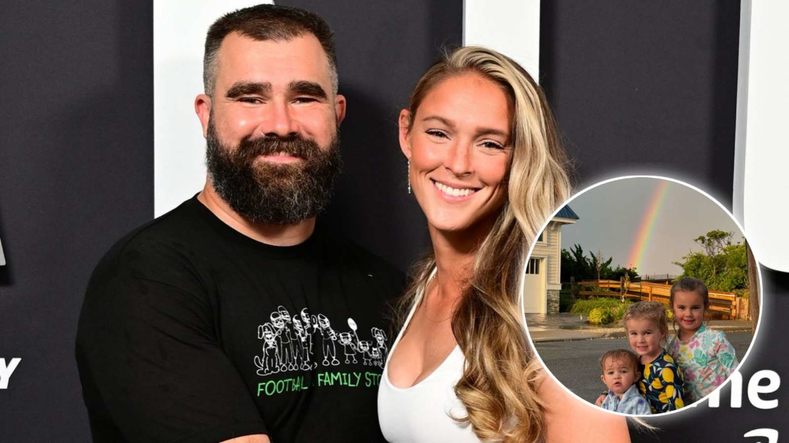 Jason Kelce’s wife doesn’t shy away from swearing in front of her kids