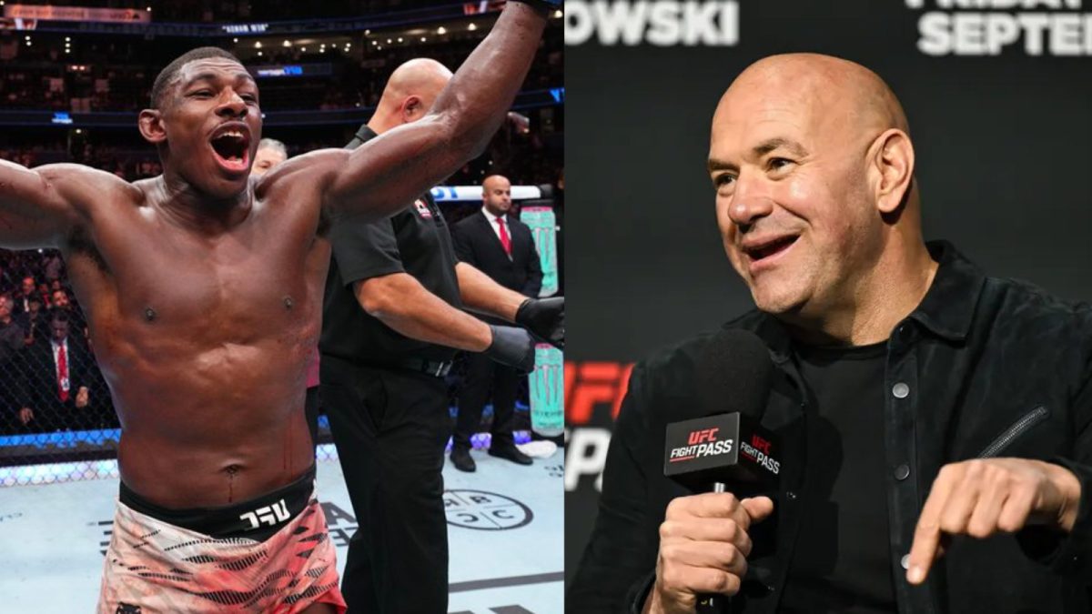 Joaquin Buckley throws support behind UFC boss Dana White in strange stoppage in Tampa