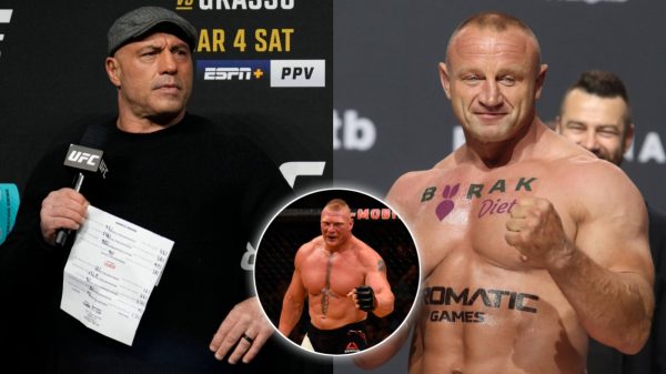 Joe Rogan discusses Mariusz Pudzianowski's transition to MMA like Brock Lesnar