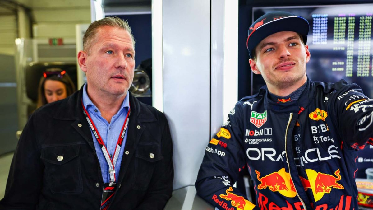 Jos Verstappen and Max Verstappen (via Red Bull)