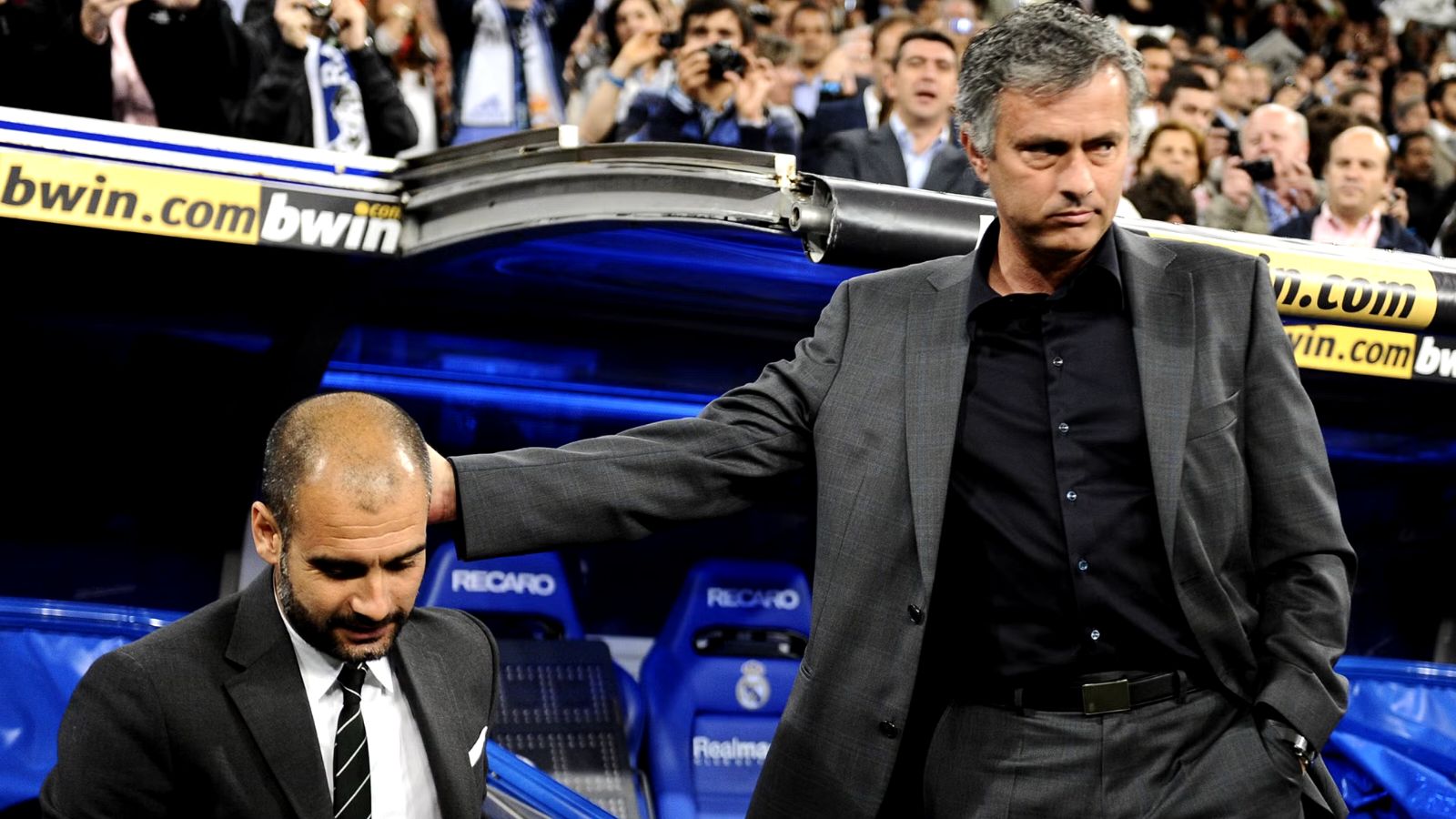 Jose Mourinho takes dig at Manchester City and Pep Guardiola with ‘big sharks’ claim