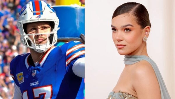 Josh Allen and Hailee Steinfeld