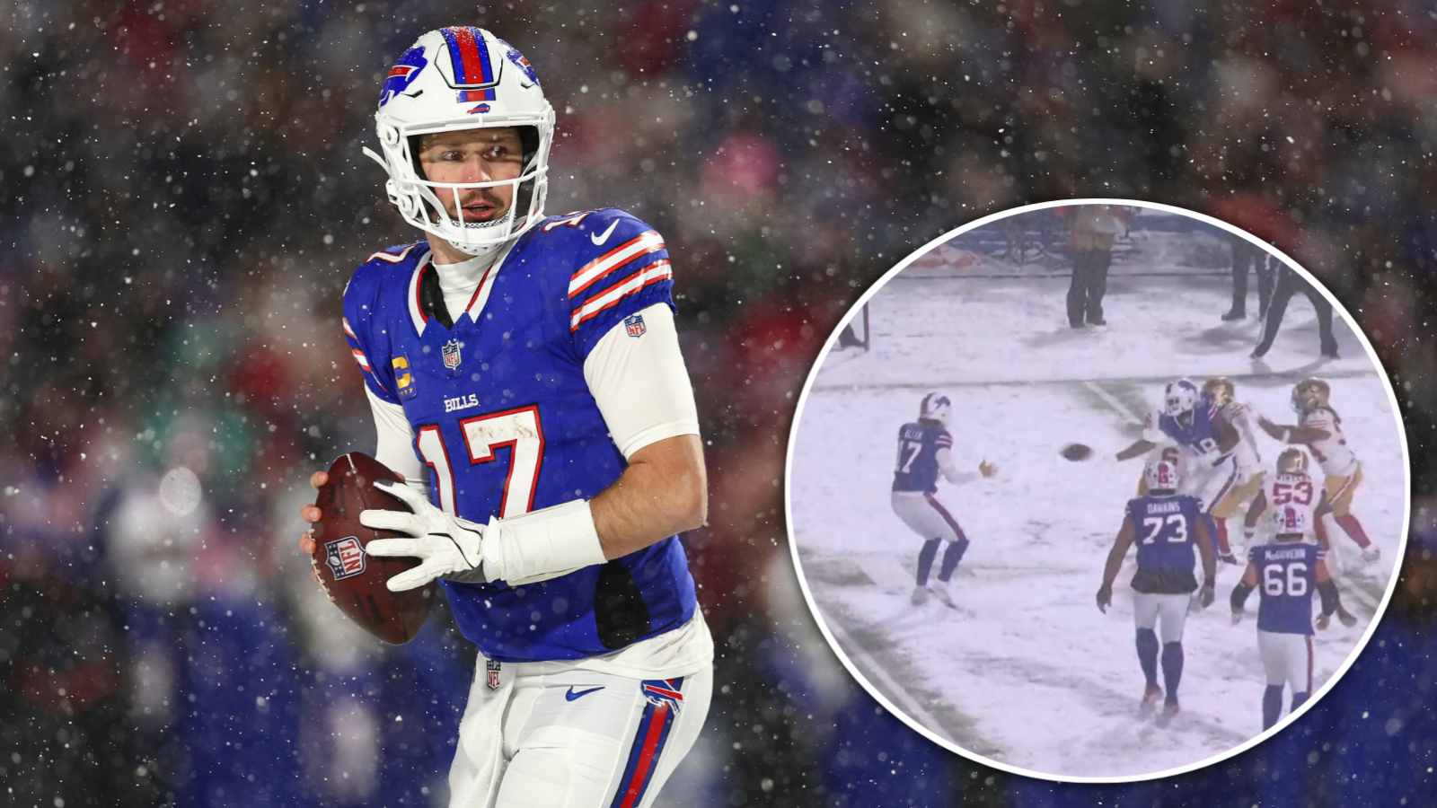 (Video) Josh Allen scores off incredible trick play involving Amari Cooper as Bills continue pounding 49ers