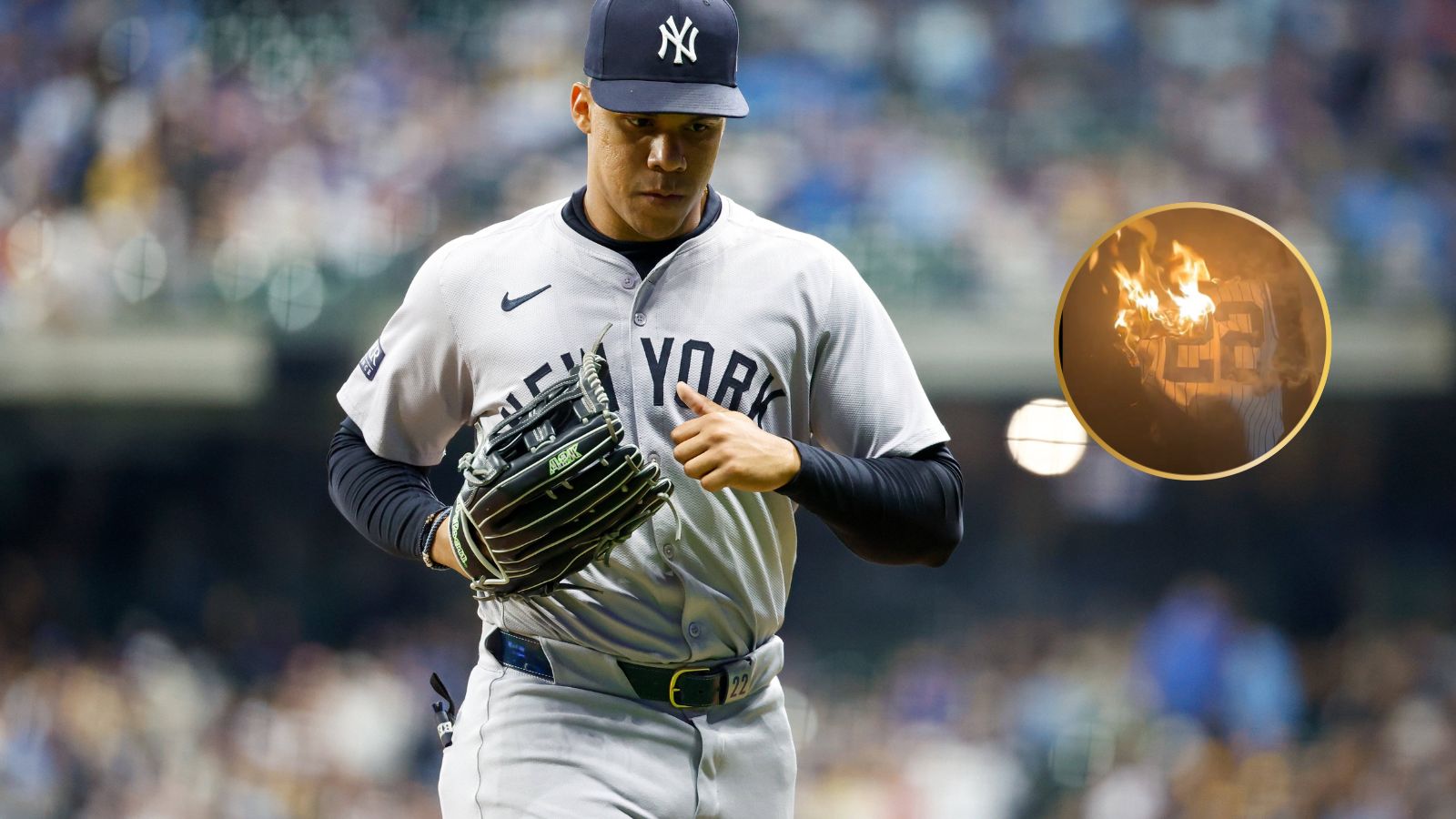 (Video) Yankee fans BURN Juan Soto’s jersey after 4x All-Star’s HISTORIC $765 million deal with NY Mets