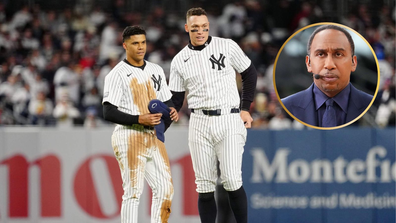 “Stick to basketball” – Ex-NFL star FIRES back at Stephen A. Smith after sportscaster BLAMES Aaron Judge for Yankees losing out on Juan Soto