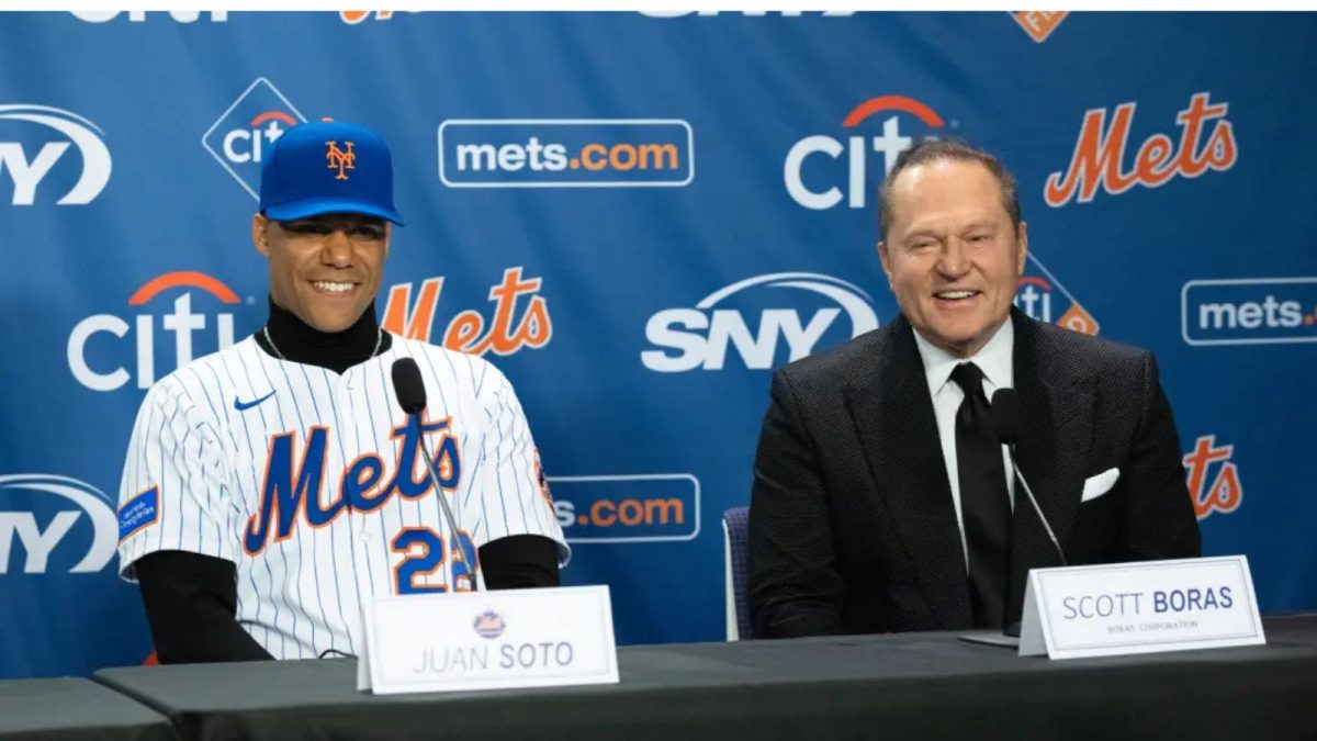 Juan Soto and Scott Boras