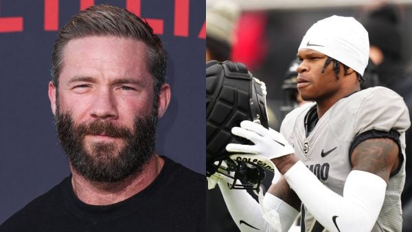 Julian Edelman and Travis Hunter