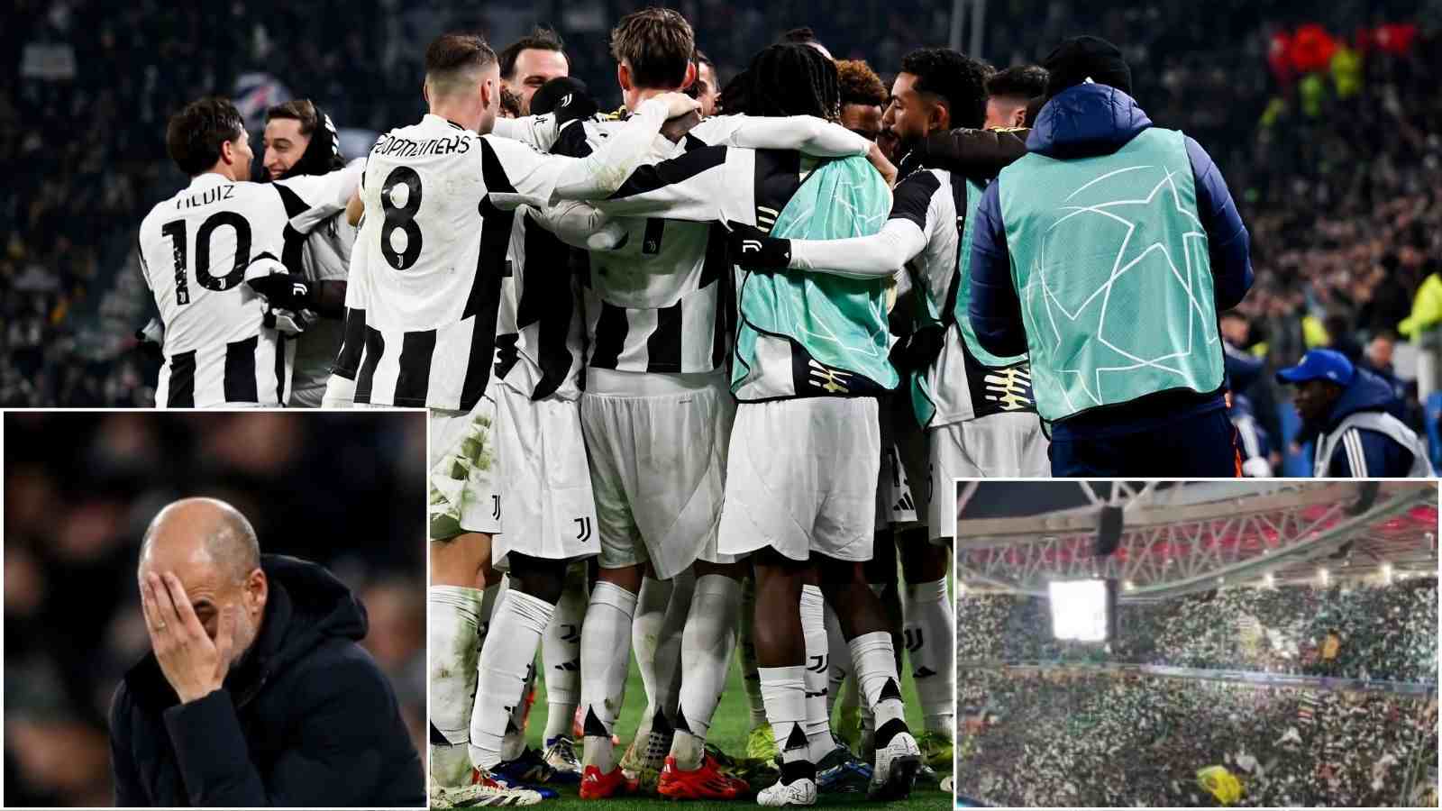 Manchester City fans BRUTALLY kept from leaving Allianz Stadium as misery continues against Juventus