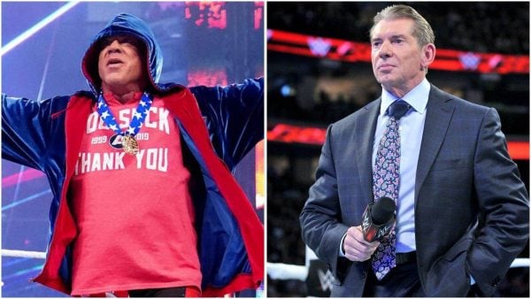 Kurt Angle and Vince McMahon