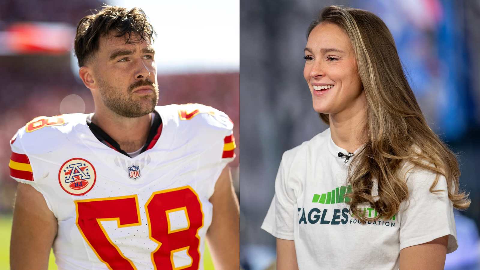 Kylie Kelce wishes people would stop saying her daughter resembles Travis Kelce