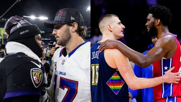 Lamar Jackson-Josh Allen MVP debate compared to Joel Embiid-Nikola Jokic 2023 tussle