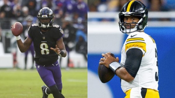 Lamar Jackson and Russell Wilson