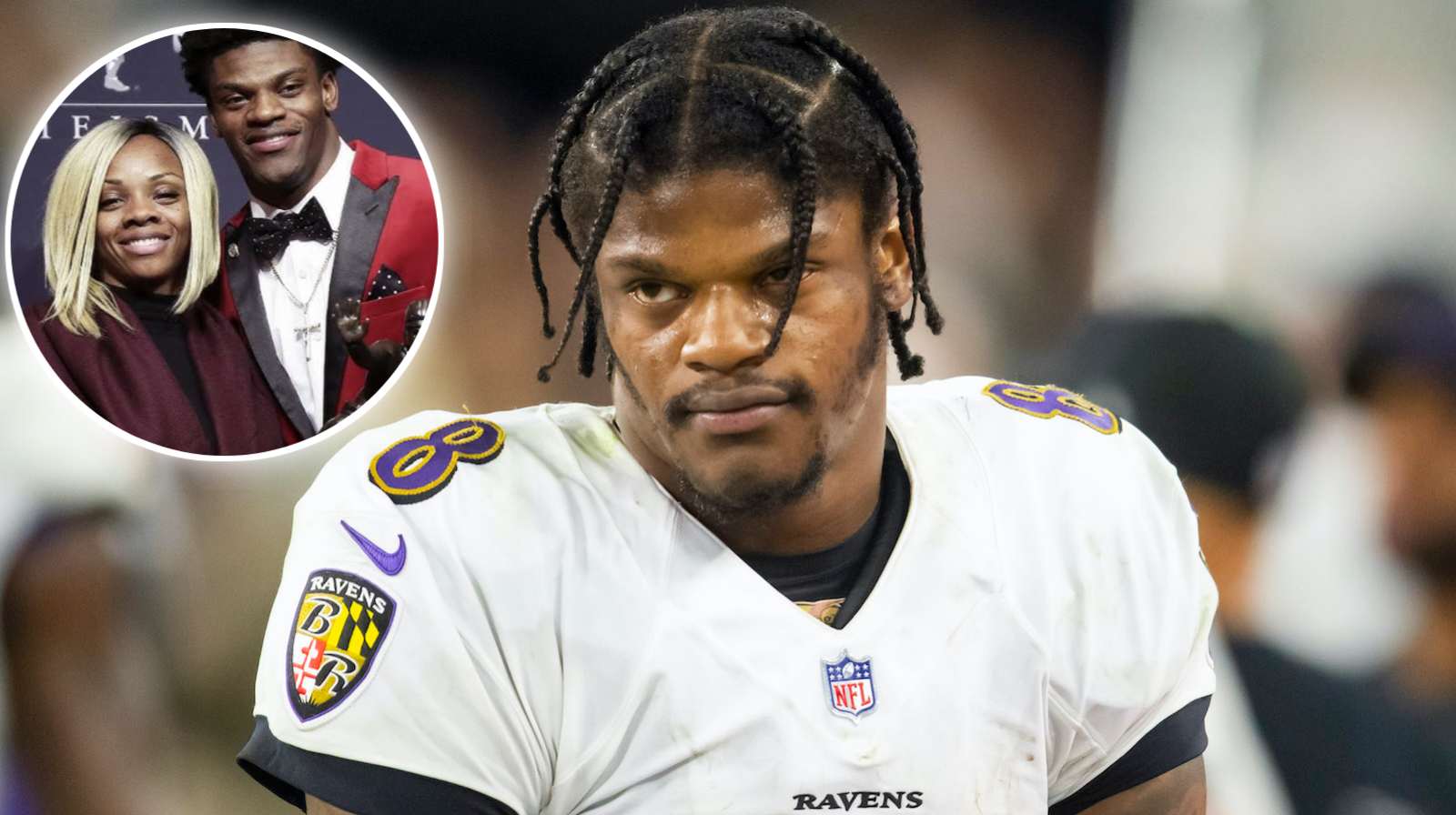 Lamar Jackson got cussed by his mom for missing opportunities to run against Eagles