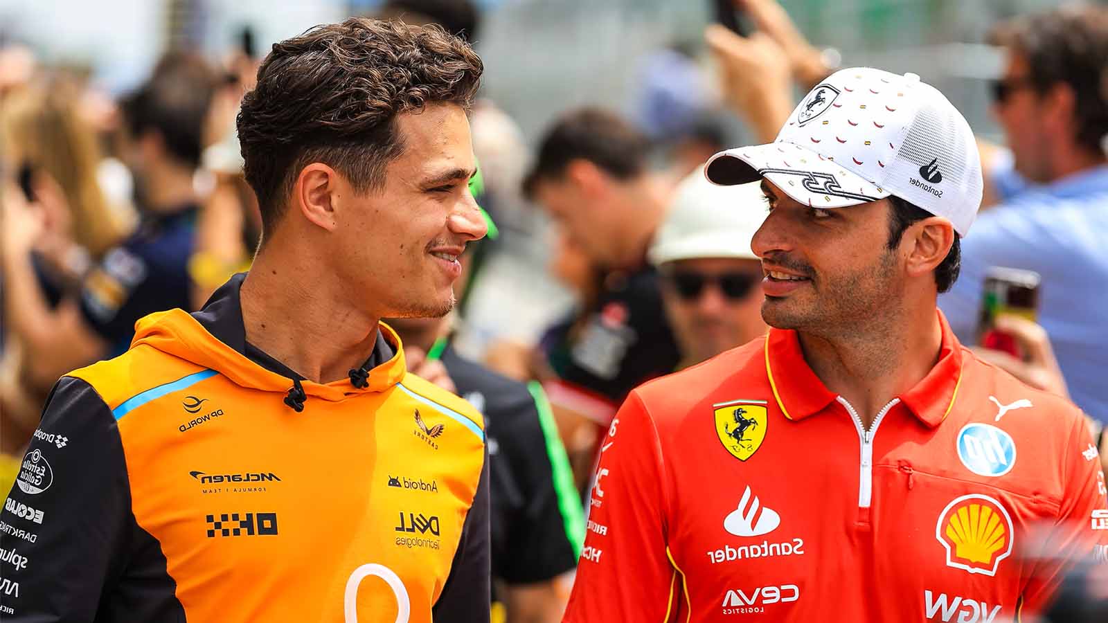 Lando Norris takes a dig at Carlos Sainz over Williams move