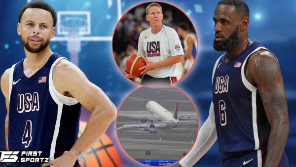 LeBron James and Steph Curry's gold medal winning coach Mark Few and his Gonzaga Bulldogs avoided an air collision