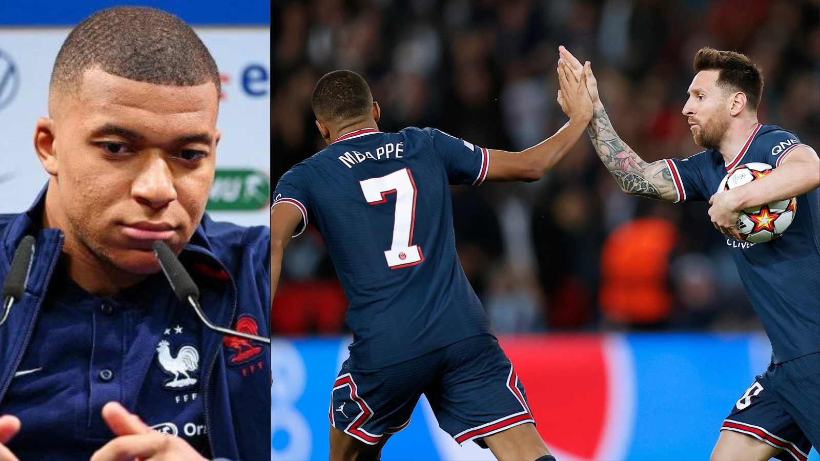 “How do you do that” Kylian Mbappe REVEALS admiration for Lionel Messi as Real Madrid man looks back at PSG days