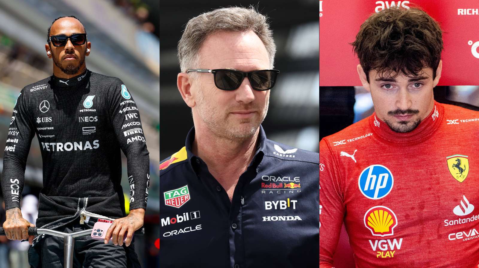 Christian Horner pinpoints Ferrari’s ‘which horse to back’ dilemma over Lewis Hamilton’s arrival