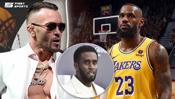 Los Angeles Lakers superstar LeBron James facing heat for P Diddy connection from UFC star Colby Covington