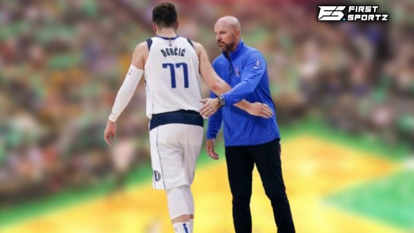 Luka Doncic and Jason Kidd