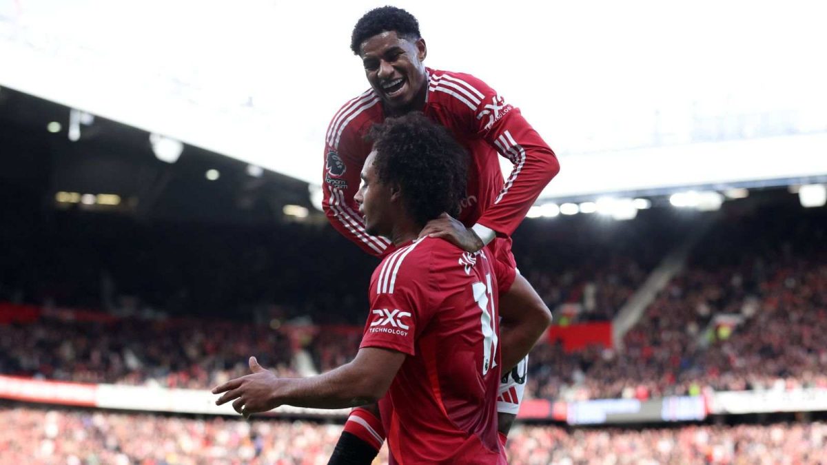 Marcus Rashford and Joshua Zirkzee