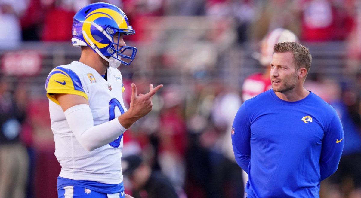 Matthew Stafford and Sean McVay Los Angeles Rams